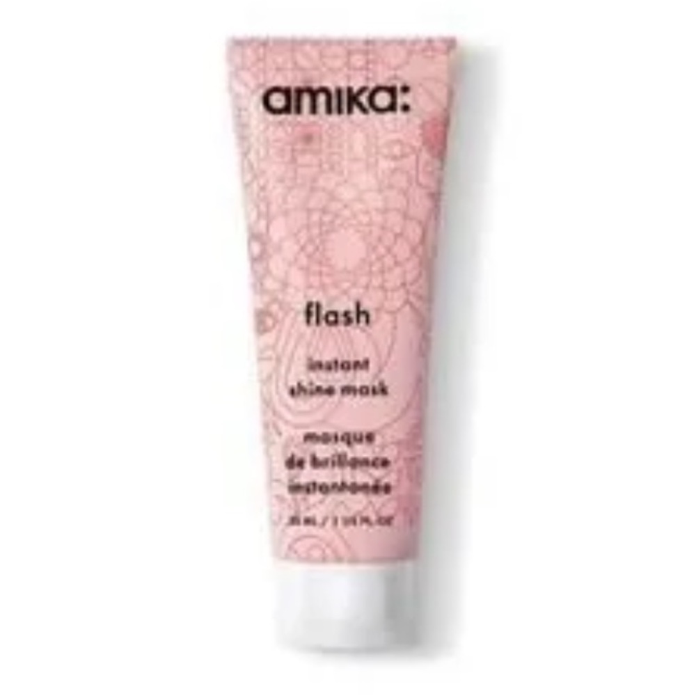 Amika Flash Instant Shine Hair Gloss Mask,  Travel Size - 1 Oz